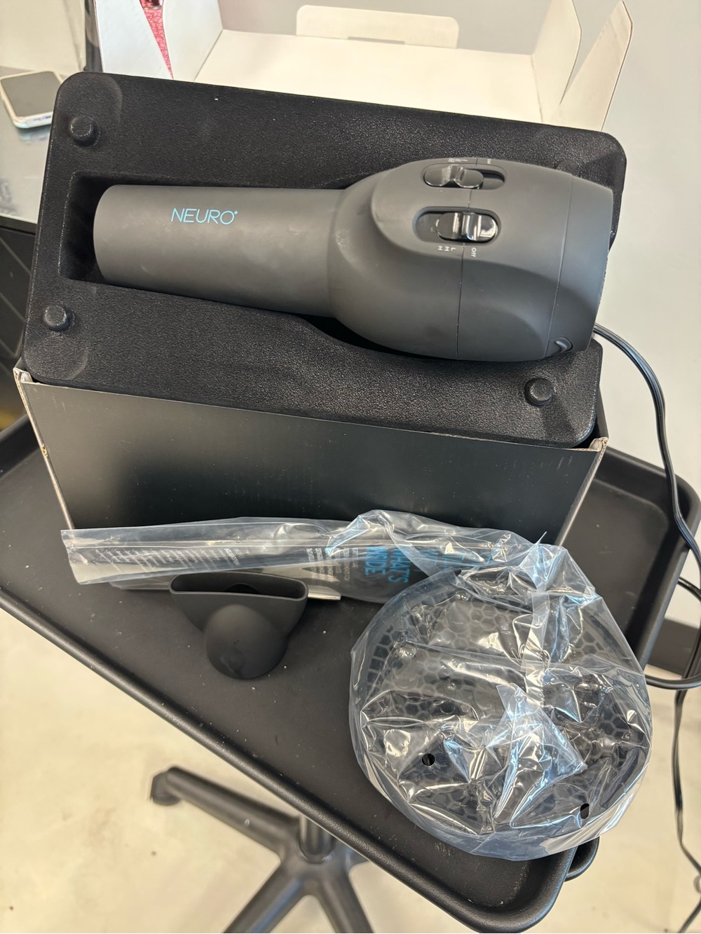 Paul Mitchell Neuro Black Handheld Controller